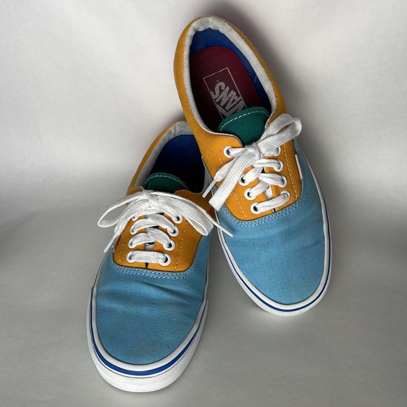 VANS•MULTI-COLOR BLOCK• WOMENS 8 / MENS 6.5 - Picture 2 of 8